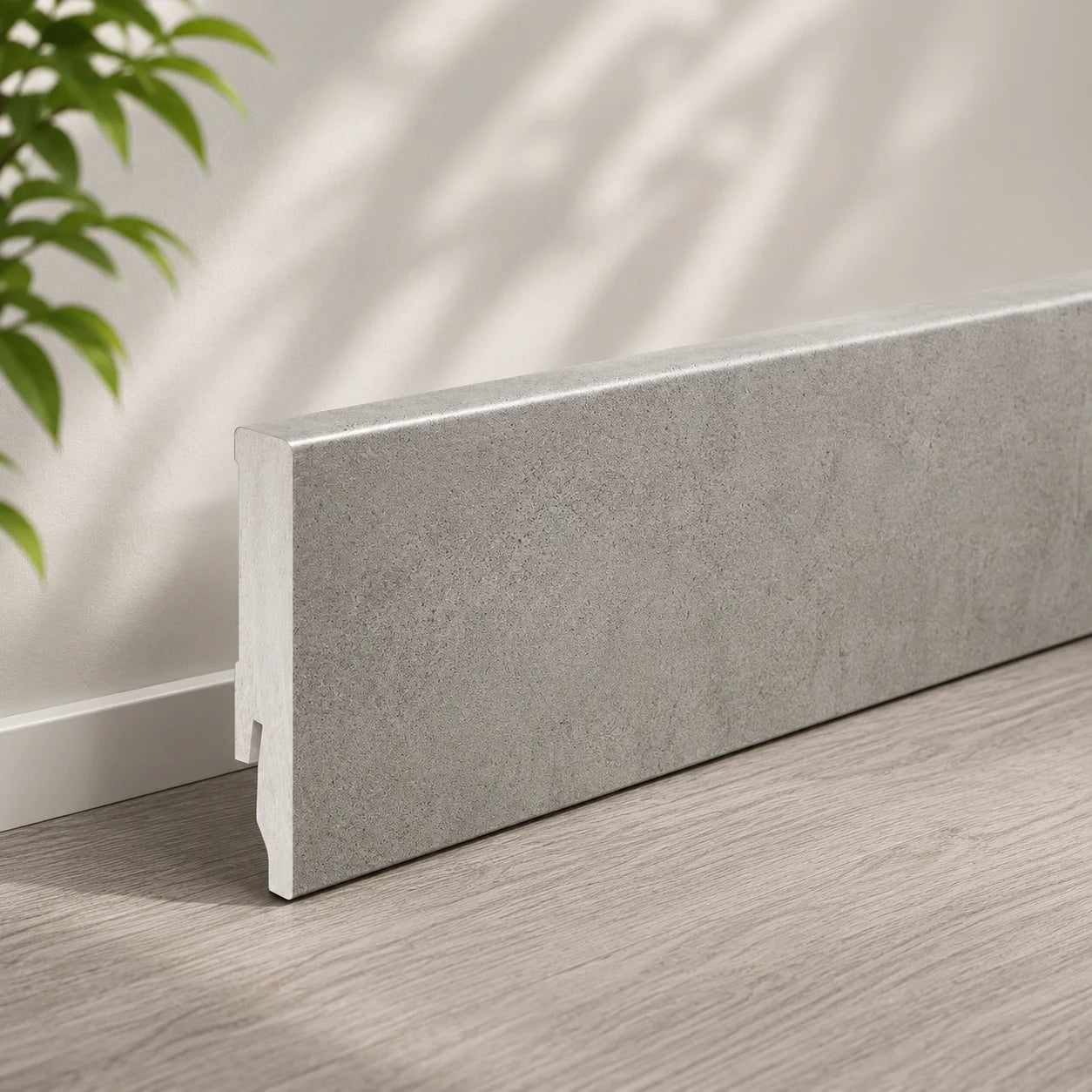 80mm polystyrene skirting board industrial wood finish wall floor edge trim UK