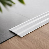 Anodised Aluminium Flat Self Adhesive Door Threshold Strip in silver color