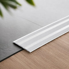 Anodised Aluminium Flat Self Adhesive Door Threshold Strip in silver color