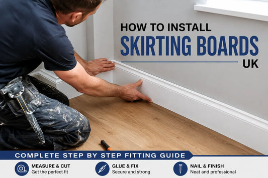 How to install skirting boards UK — complete step by step fitting guide
