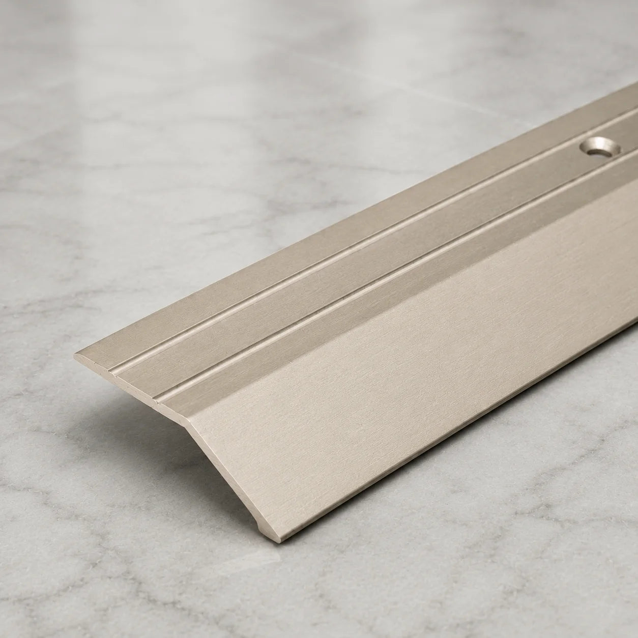 40mm Anodised Aluminium Door Threshold Ramp Profile