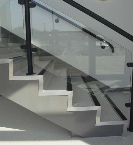 NSA Rakeback - 42mm Stair Edge Trim Pre-Formed 350mm Length