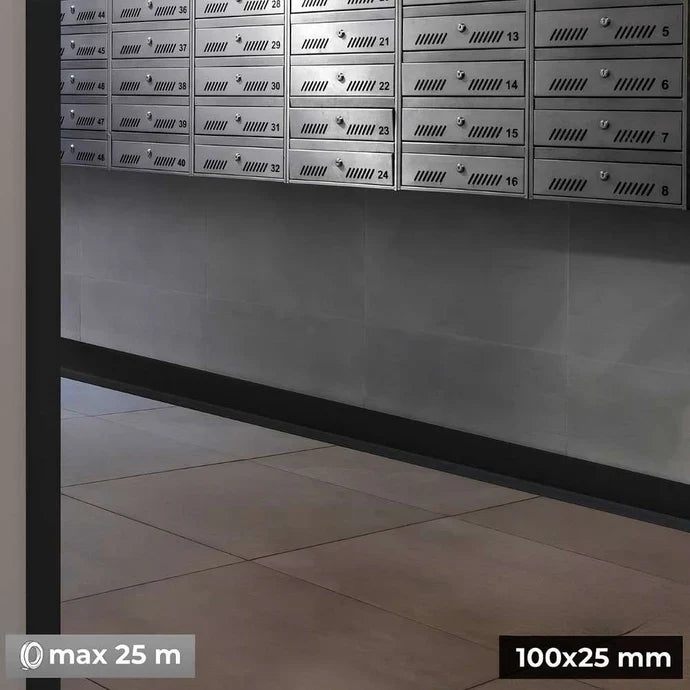 Premium Flexible PVC Skirting Board 100x25mm 810-L100
