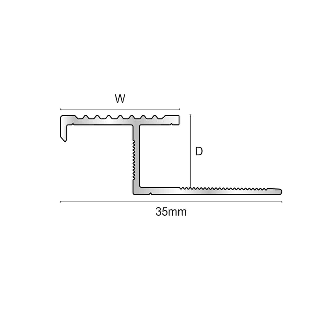 NLT - Tile-In Step Edge