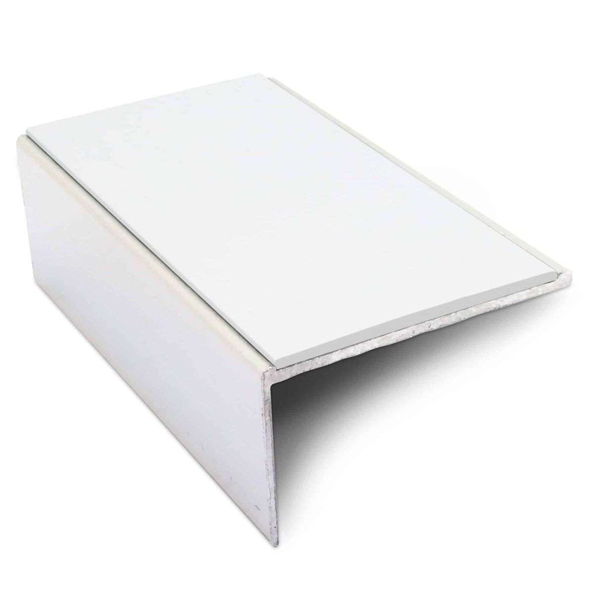 NSL01 56 x 32mm Aluminium Non Slip Stair Nosing Edge Trim With Pvc Insert